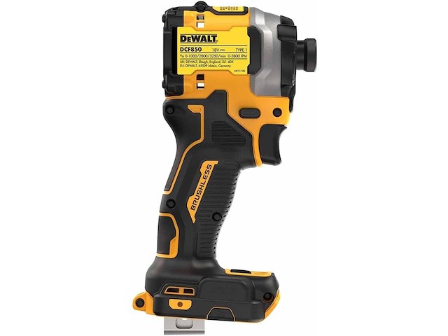 Accu slagschroevedraaier (body) dewalt, dcf850nt - afbeelding 3 van  3