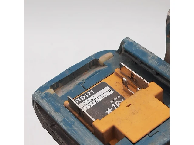 Accu slagschroevendraaier, makita, dtd171 - afbeelding 3 van  11