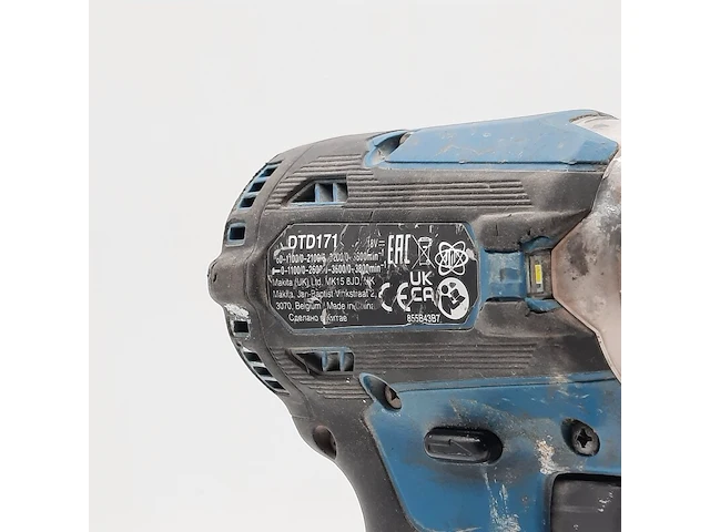 Accu slagschroevendraaier, makita, dtd171 - afbeelding 8 van  11