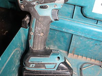 Accu slagschroevendraaier makita met accu in kunststof koffer. - afbeelding 2 van  2