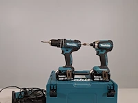 Accu slagschroevendraaier met boormachine, makita, dhp482, dtd153, 2022 - afbeelding 1 van  9
