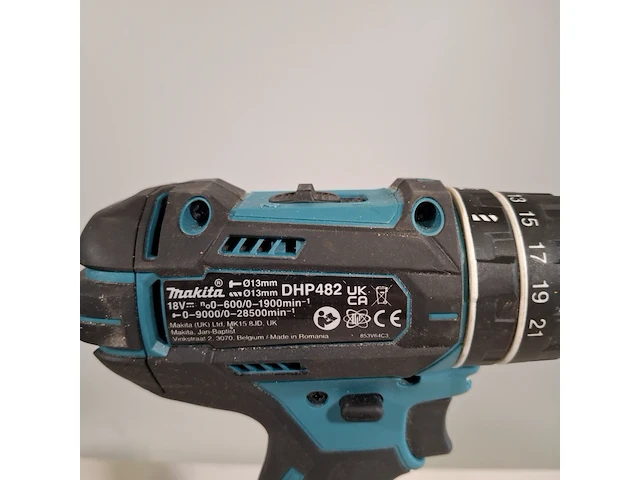 Accu slagschroevendraaier met boormachine, makita, dhp482, dtd153, 2022 - afbeelding 4 van  9