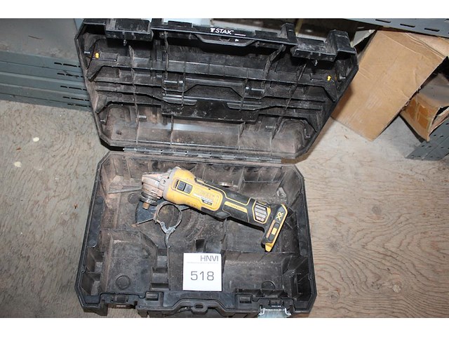 Accu slijptol body dewalt in koffer. - afbeelding 1 van  2