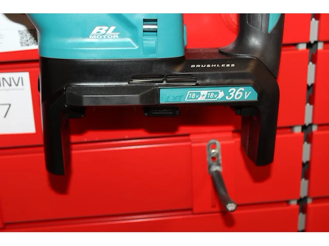 Accu sloophamer makita dhr400 voor 2 x 18 v. exclusief accu's - afbeelding 2 van  3