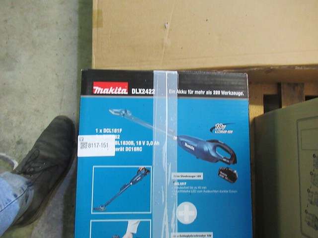 Accu stofzuiger (body) makita, dcl181f - afbeelding 1 van  1