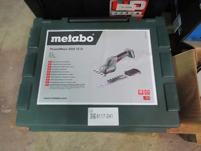 Accu struik/grasschaar (body) metabo, powermaxx sgs 12 q - afbeelding 2 van  4