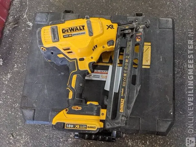 Accu tacker dewalt, 16ga brushless - afbeelding 5 van  11