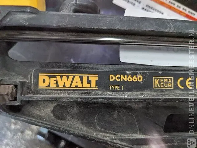 Accu tacker dewalt, 16ga brushless - afbeelding 6 van  11