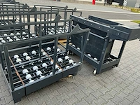 Accu transportkar en 4 accubokken - afbeelding 2 van  8