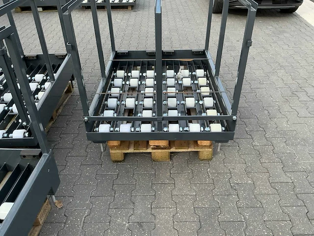 Accu transportkar en 4 accubokken - afbeelding 6 van  8