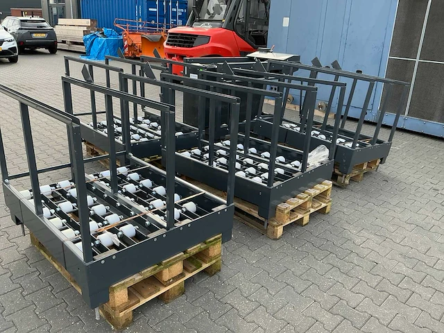 Accu transportkar en 4 accubokken - afbeelding 7 van  8