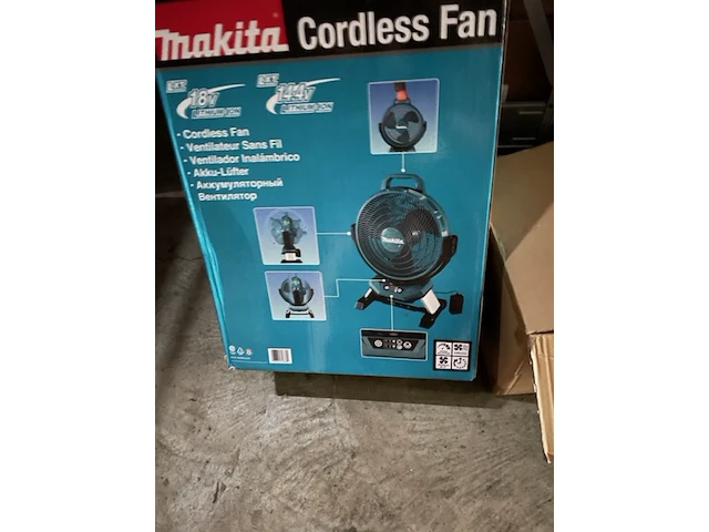 Accu-ventilator makita, dcf301z - afbeelding 6 van  6