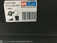 Accu vetspuit samoa, afp-s 500 pat, zwart - afbeelding 2 van  3