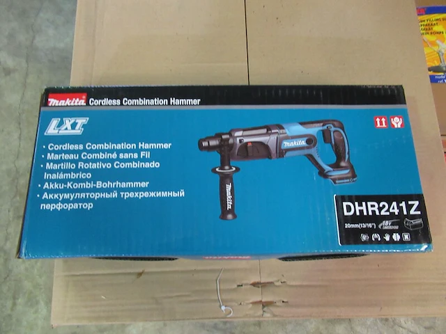Accuboorhamer (body) 18v makita, dhr241z - afbeelding 2 van  2