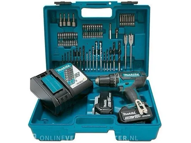 Accuboormachine makita, dhp482rfx1 - afbeelding 1 van  2