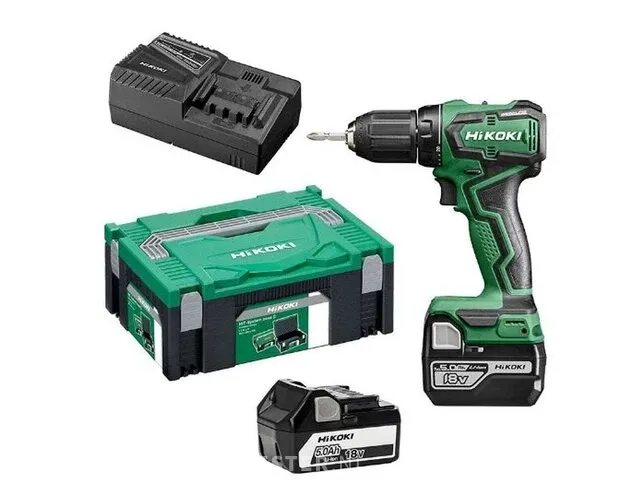 Accuboormachine set hikoki, dv18dd - afbeelding 1 van  2