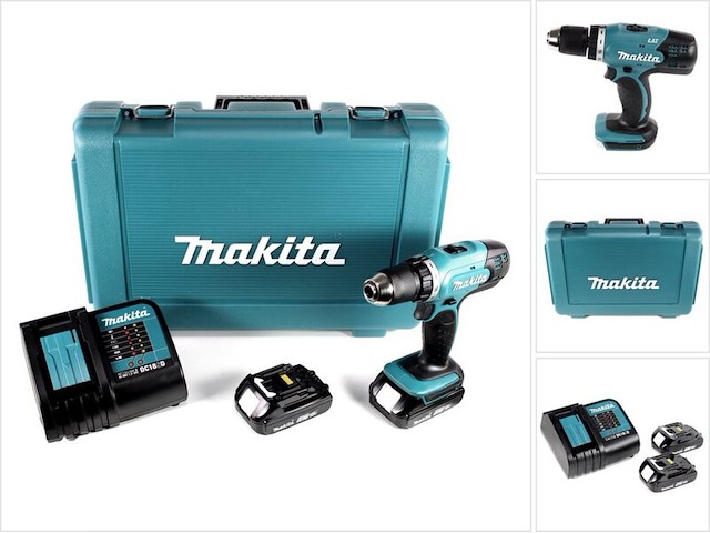 Accuboormachine set makita, ddf453sye - afbeelding 1 van  2