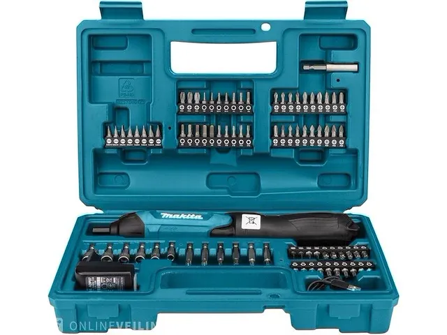 Accuboormachine set makita, df001dw - afbeelding 2 van  3