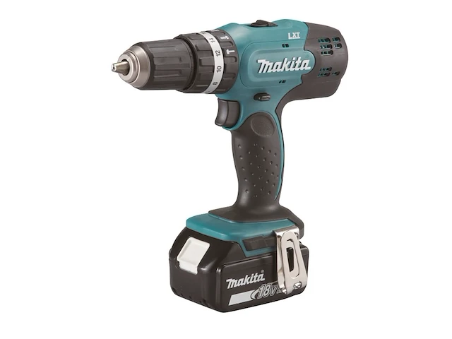 Accuboormachine set makita, dhp453rfx8 - afbeelding 2 van  3
