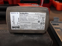 Accukitspuit hilti hde500 in koffer met accu. - afbeelding 4 van  4