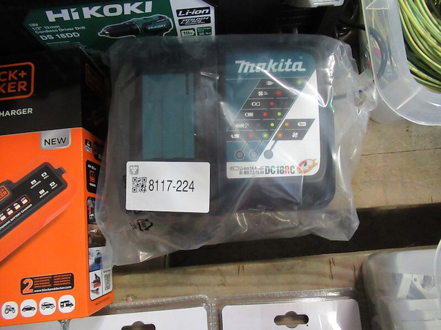 Acculader 230v makita, dc18rc - afbeelding 2 van  2