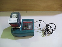 Acculader + accu makita, dc24sc/bh2433 - afbeelding 1 van  1