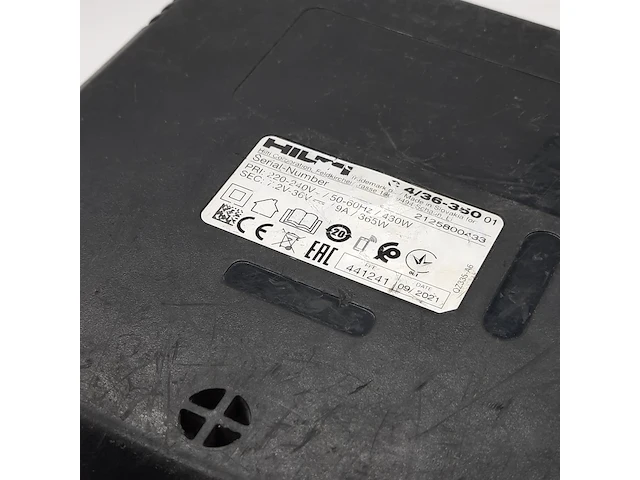 Acculader, hilti, c4/36-350 - afbeelding 6 van  6
