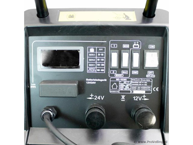 Acculader / starthulp / jumpstarter auto 12 / 24 v max. 1,3 kw - afbeelding 4 van  8