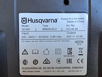 Accupack 36v 31,1ah husqvarna, bli900x, bouwjaar 2020 - afbeelding 5 van  8