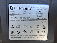 Accupack 36v 31,1ah husqvarna, bli950x, bouwjaar 2021 - afbeelding 7 van  7