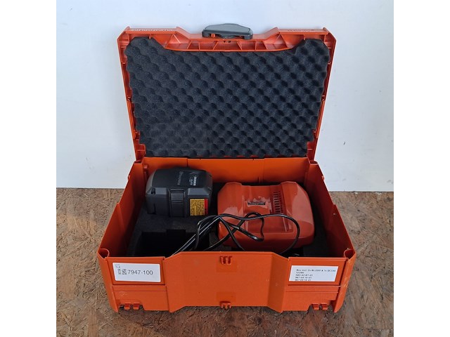 Accupakket (1x accu inclusief lader) - afbeelding 1 van  6