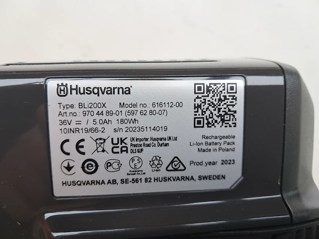 Accupakket 36v / 5,1ah incl. 2x accu, 1x acculader - afbeelding 7 van  8
