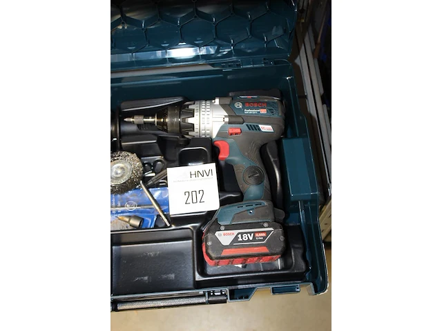 Accuschroefboormachine bosch gsr 18v-110c incl. accu - afbeelding 2 van  2