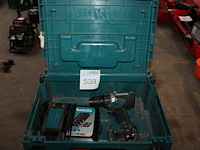 Accuschroefmachine body makita met acculader in box. - afbeelding 1 van  3