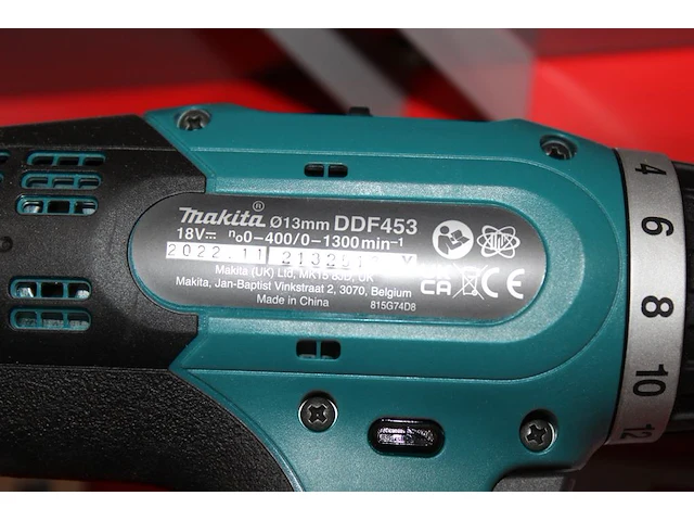 Accuschroefmachine makita ddf453. exclusief accu - afbeelding 2 van  2