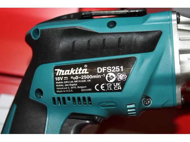 Accuschroevendraaier makita dfs251. exclusief accu - afbeelding 2 van  2