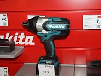 Accuslagmoersleutel makita dtw1001zj. exclusief accu - afbeelding 1 van  3