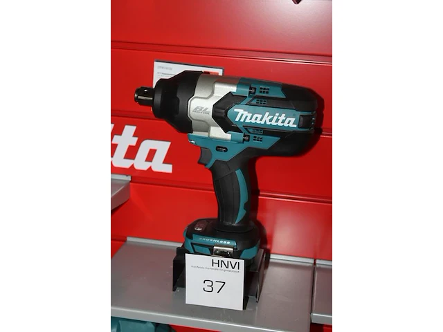 Accuslagmoersleutel makita dtw1001zj. exclusief accu - afbeelding 2 van  3