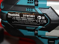 Accuslagmoersleutel makita dtw1001zj. exclusief accu - afbeelding 3 van  3