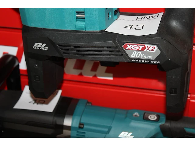 Accusloophamer makita 80 v, hm002g. exclusief accu's - afbeelding 2 van  2