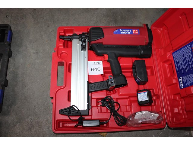 Accutacker powers trak-it c4 met accu en lader in koffer. - afbeelding 2 van  2