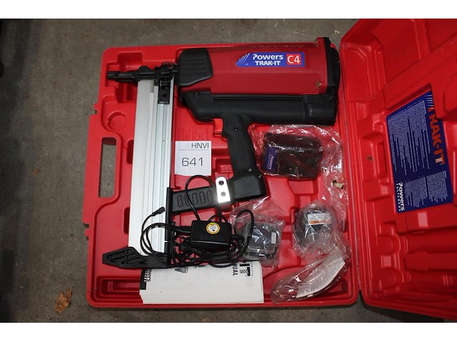 Accutacker powers trak-it c4 met accu en lader in koffer. - afbeelding 2 van  2