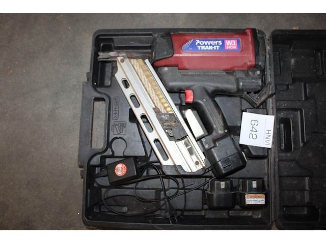 Accutacker powers trak-it w3 34cdh met accu's in koffer. - afbeelding 1 van  2