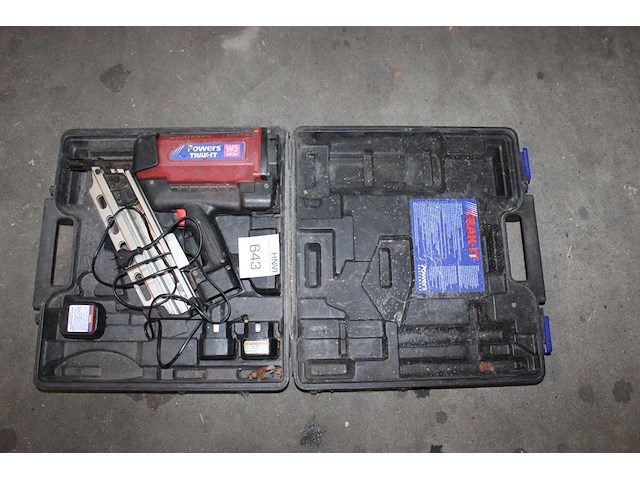 Accutacker powers trak-it w3 34cdh met accu's in koffer. - afbeelding 1 van  2