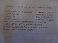 Acer - r3-131t windows 10 - hybride laptop/tablet - afbeelding 5 van  5