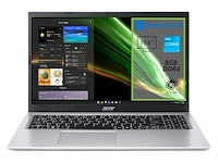 Acer aspire 3 a315-58 - notebook - 11e generatie - i3-1115g4 - 8gb ram qwertz zilver - afbeelding 2 van  3