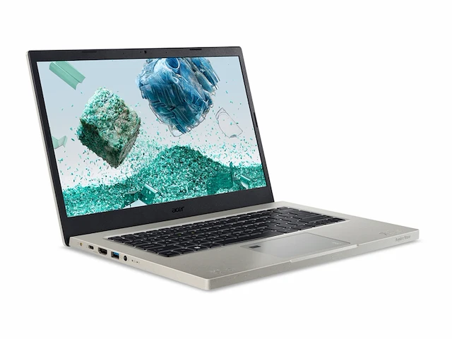Acer aspire av14-51-52gy intel coretm i5 i5-1235u laptop 35,6 cm (14) full hd 16 gb lpddr4x-sdram 512 gb ssd qwerty grijs - afbeelding 2 van  4