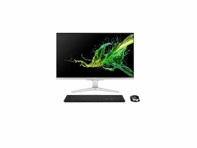 Acer aspire c 27 c27-962 - core i5 i5-1035g1 1 ghz 8 gb ram 1.128 tb zwart alles-in-één-pc - afbeelding 1 van  3