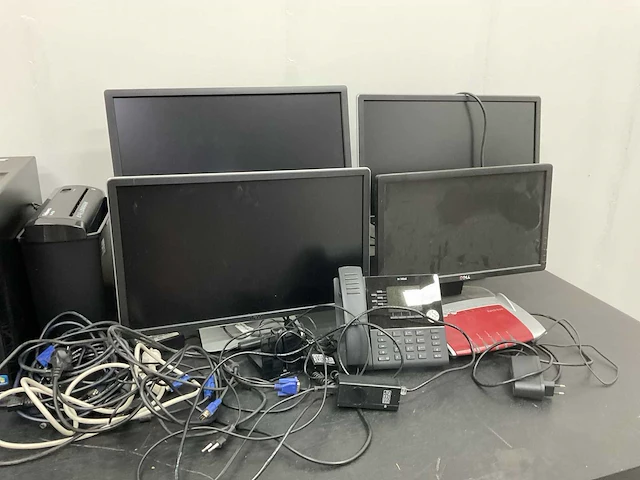 Acer aspire c24 computerscherm (3x), hp laserprinter en diverse computeronderdelen - afbeelding 3 van  19