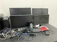 Acer aspire c24 computerscherm (3x), hp laserprinter en diverse computeronderdelen - afbeelding 3 van  19